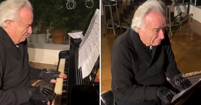 Poznati pijanist je prvi put zasvirao klavir nakon 20 godina zahvaljujući bioničkim rukavicama