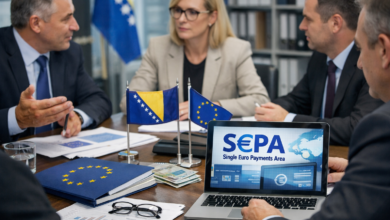 Predstavnici poslovnog sektora i institucija razgovaraju o zakonima potrebnim za pristupanje BiH SEPA sistemu