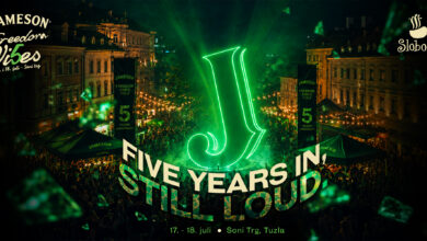 JAMESON FREEDOM VIBES SLAVI PET GODINA NA SONOM TRGU
