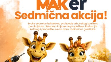MAK sedmična akcija od 13. do 18. jula 2026. uz popuste do 40 posto